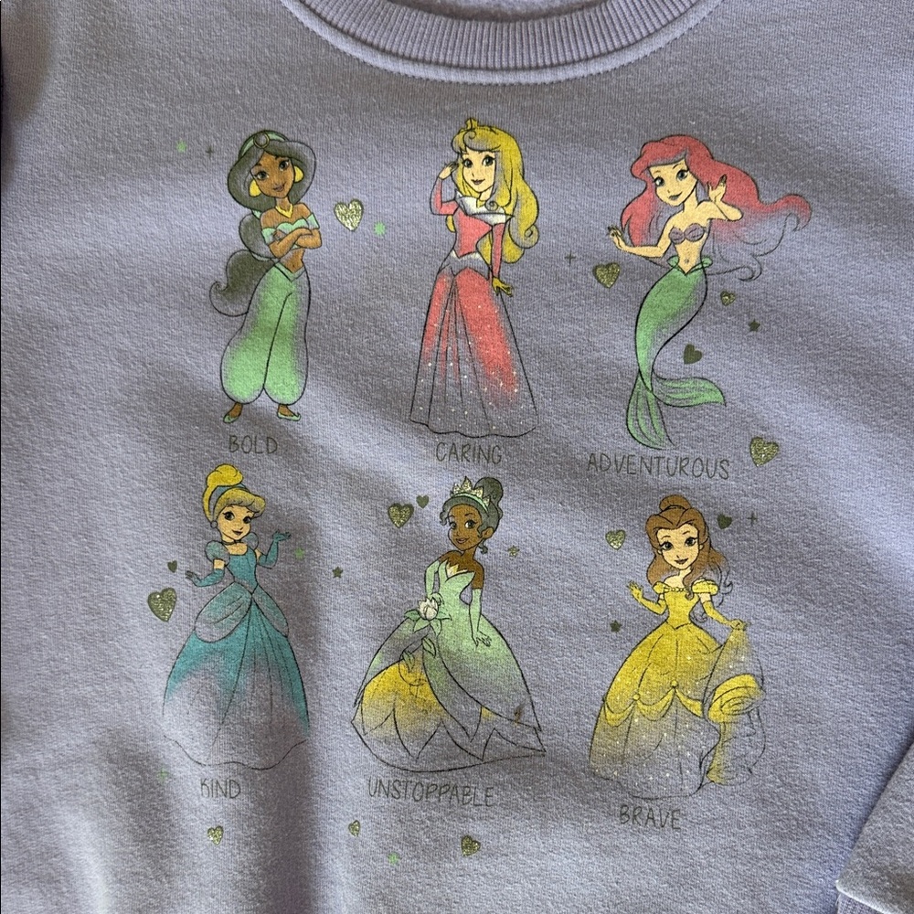 Disney Princess Ruffle Sweatshirt - Picture 2 of 3